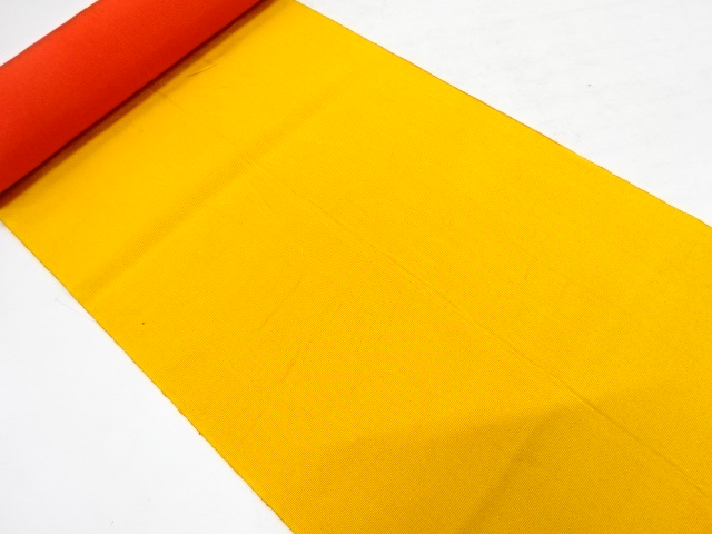 JAPANESE KIMONO / ANTIQUE BOLT FOR HASSUN OBI / REVERSIBLE